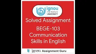 bege 103 Solved assignment 19-20
