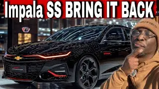 Why Chevy Needs To Back The Impala SS ASAP! This Is A Game Changer!