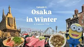Exploring Osaka in Winter~ 3 day itinerary vlog ^^