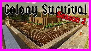 Colony Survival Season 2 - Ep 03: Castle Start and Layout
