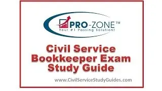 Civil Service Bookkeeper Exam Study Guide