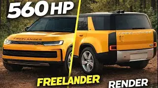 Визуализация Land Rover Freelander демонстрирует возвращение гибридной версии мощностью 560 л.с.