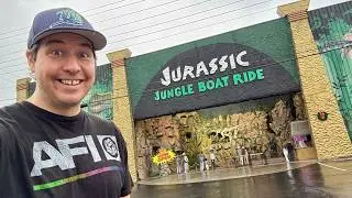 Pigeon Forge's Most AWESOMELY BAD Attractions - Jurassic Jungle Boat Dark Ride + BIGFOOT SELFIE PARK