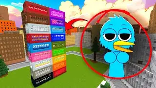 More New Sprunki OC Nextbots In Colored Boxes Minecraft PE MOD