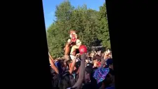 Jacket spotted at festival