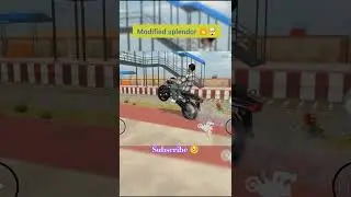 modified splendor 💥🤯 #splendor #modified #bike #gaming  #racing #trending #viral #shorts #new