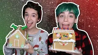 Making Gingerbread Houses! (Ft: Sydney Davis) *OLD FOOTAGE*