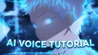 How to create JJK narrator voice