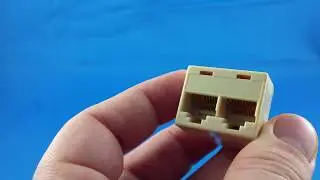 ✅ LAN Port 1 to 2 Socket Splitter Connector adapter from AliExpress 🔝 Haul Unbox Therapy