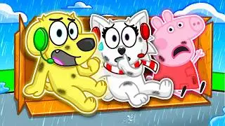 We ADOPTED PEPPA PIG, TYLER & SNOWI in Roblox Animal Hospital! | Roblox Animation