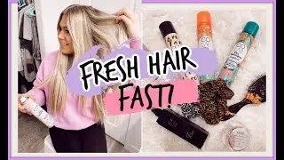 SECRETS TO EXTENDING YOUR BLOW OUT | TRYING NEW DRY SHAMPOOS!