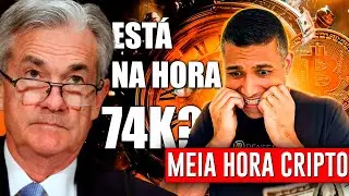 BITCOIN URGENTE! MERCADO DE CRIPTOMOEDAS TENSO, ALTCOINS BARATAS! #MeiaHoraCripto #12