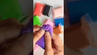 Air dry clay unboxing ✨ #trending #diy #craft #asmr #clay #unboxing
