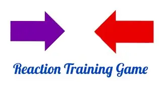 👉 Fun Reaction Training Game ➡️⬅️ for Kids | Speed & Color Matching Challenge 