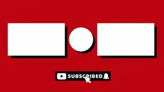 Free endscreen/outro template #4
