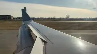 American Airlines (Envoy) ERJ-175 Landing in Columbus from Chicago