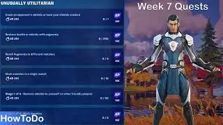 Fortnite Unusually Utilitarian Quests | Week 7 Quests