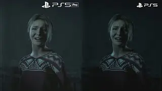 PS5 Pro Game Boost Enhanced Image Quality vs PS5 Comparison: Until Dawn (PS4) [4K60HD]