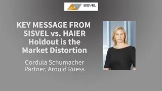 Cordula Schumacher on Sisvel v. Haier: Holdout is the Market Distortion