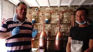 Old Bakery Gin Distillery making Hand Sanitiser