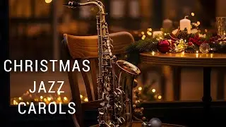 Smooth Jazz Christmas Carols ❄️ Relaxing Saxophone Jazz for Cafe, Study & Work Free to Use 4