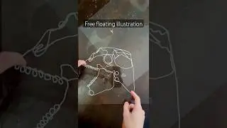 Free floating illustration !! 💀