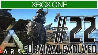 Ark Xbox One Gameplay! Ep 22 - HOW TO FARM! (Road to Bionic Rex Skin)