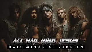 All Hail King Jesus - 90's Hair Metal Version (AI Worship)