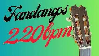 Base de Estudio de FANDANGOS - 220 bpm - Guitarra Flamenca