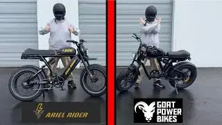 Goat power vs Ariel Rider X-Class 60V
