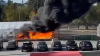 Gori Ćacilend, neko ga je zapalio? Privode jedno lice