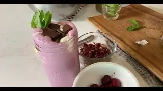 Make this ultimate vanilla cherry milkshake at home