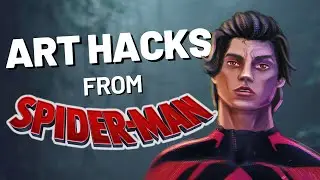 Советы и хитрости по искусству из вселенной Spider-Verse &mdash; Учебник по стилю искусства