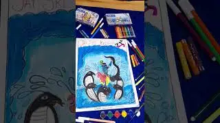 JAY SRI KRISHNAN 🙏❤@Devjani Arts&Crafts#radhe Krishnan #radhe radhe#art#ytshorts #viralvideo #art