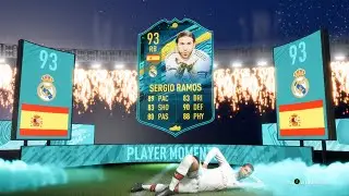 PLAYER MOMENTS SERGIO RAMOS SBC COMPLETED + GAMEPLAY ! - FIFA 20 ULTIMATE TEAM