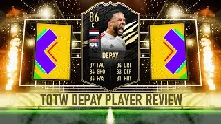 FIFA 21 | TOTW DEPAY (86) PLAYER REVIEW