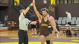 QU Wrestling Meet Highlights 1 18 23