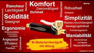 Griff mit Abzug f&uuml;r Brenner Art.-Nr. 620 &ndash; die Referenz f&uuml;r alle Abdichter!