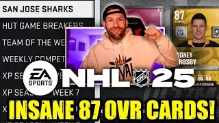 *NEW 87 OVR CARDS LOOK INSANE* XP Bonus Pack & X Factor Pack | NHL 25 HUT Content Overview