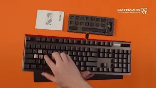 Обзор клавиатуры MSI Vigor GK80 RU | Ситилинк