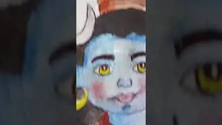 Shiv ji drawing from poster colour #drawing #painting #art #artist #artwork