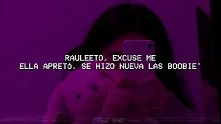 Rauw Alejandro x Subelo Neo - RON COLA (Letra/Lyrics) | SATURNO