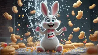 🎉🐰 &bdquo;Oh nein, Bunny! 🥕 Lustiger Geburtstagskuchen-Fail (Animiert) | Kinderlied | Gutenachtlied&ldquo; 🎂🤣