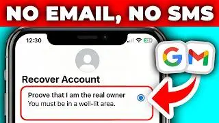 Gmail Account Recovery Without Verification Methods (2026) | Very Easy!
