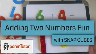 Addition with interlocking (snap) cubes/ easy EYFS maths