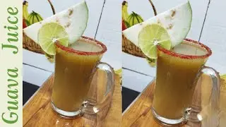 Guava juice recipe | Refreshing and Healthy sweet tangy guava juice