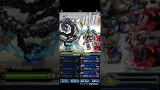 FFBE Global Guide Esper 3* Kokuryu - New Trial of Shadow Dragon ALL MISSION 2TK