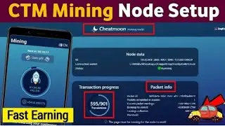 Cheatmoon mining app and Free Node run on Mobile