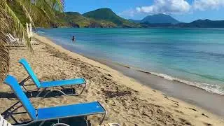 South Friars Beach on St. Kitts 4K (Jan. 2024)
