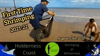 Sea Fishing UK 2021| Shrimping at Withernsea Beach | on the Holderness Coast
